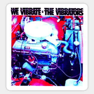 We Vibrate Punk Throwback 1976 Sticker